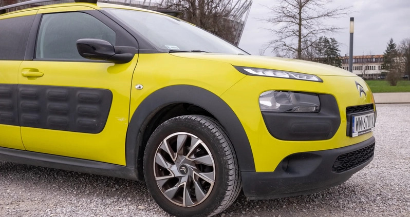Citroen C4 Cactus cena 41500 przebieg: 94000, rok produkcji 2018 z Warszawa małe 562